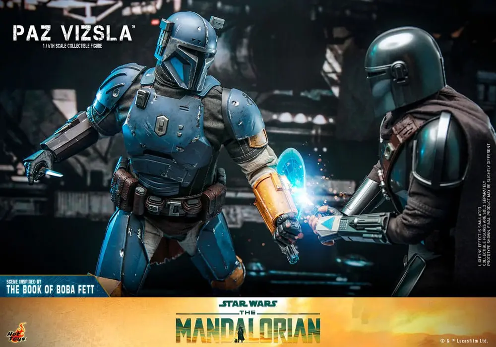 Star Wars The Mandalorian Actionfigur 1/6 Paz Vizsla 32 cm Produktfoto