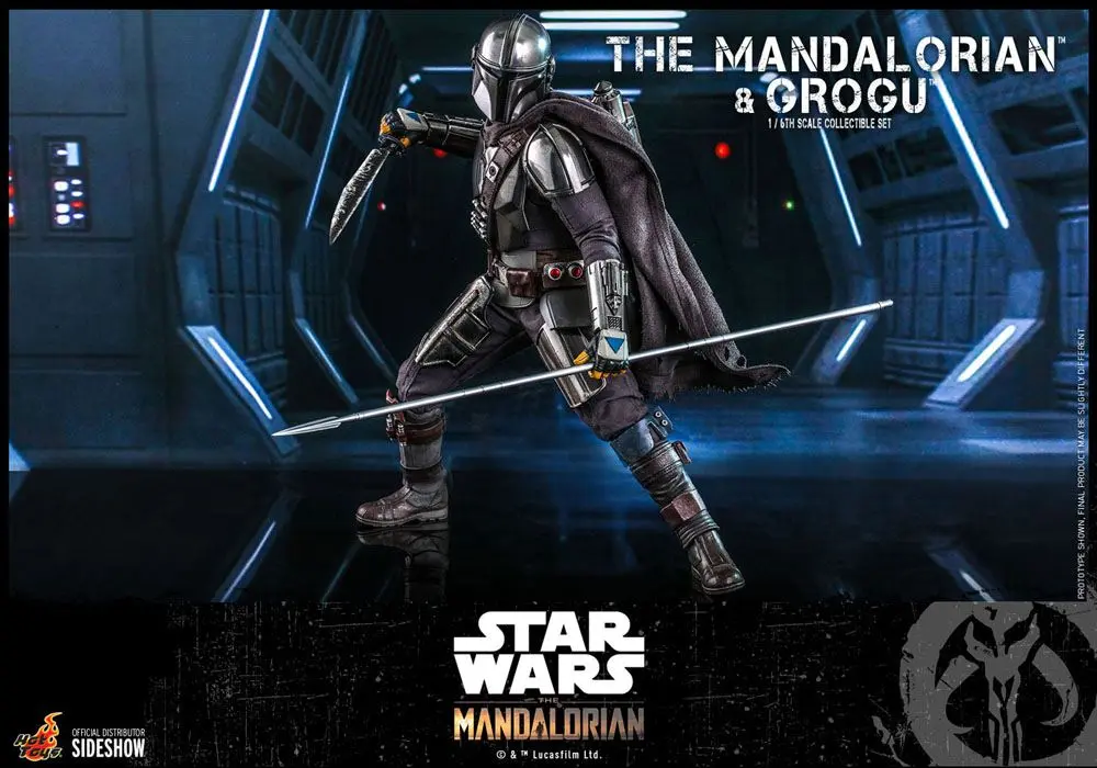 Star Wars The Mandalorian Actionfiguren Doppelpack 1/6 The Mandalorian & Grogu 30 cm Produktfoto