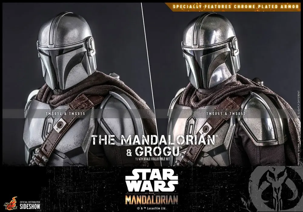 Star Wars The Mandalorian Actionfiguren Doppelpack 1/6 The Mandalorian & Grogu 30 cm Produktfoto