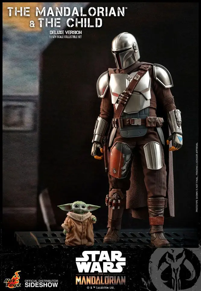 Star Wars The Mandalorian Actionfiguren Doppelpack 1/6 The Mandalorian & The Child Deluxe 30 cm Produktfoto