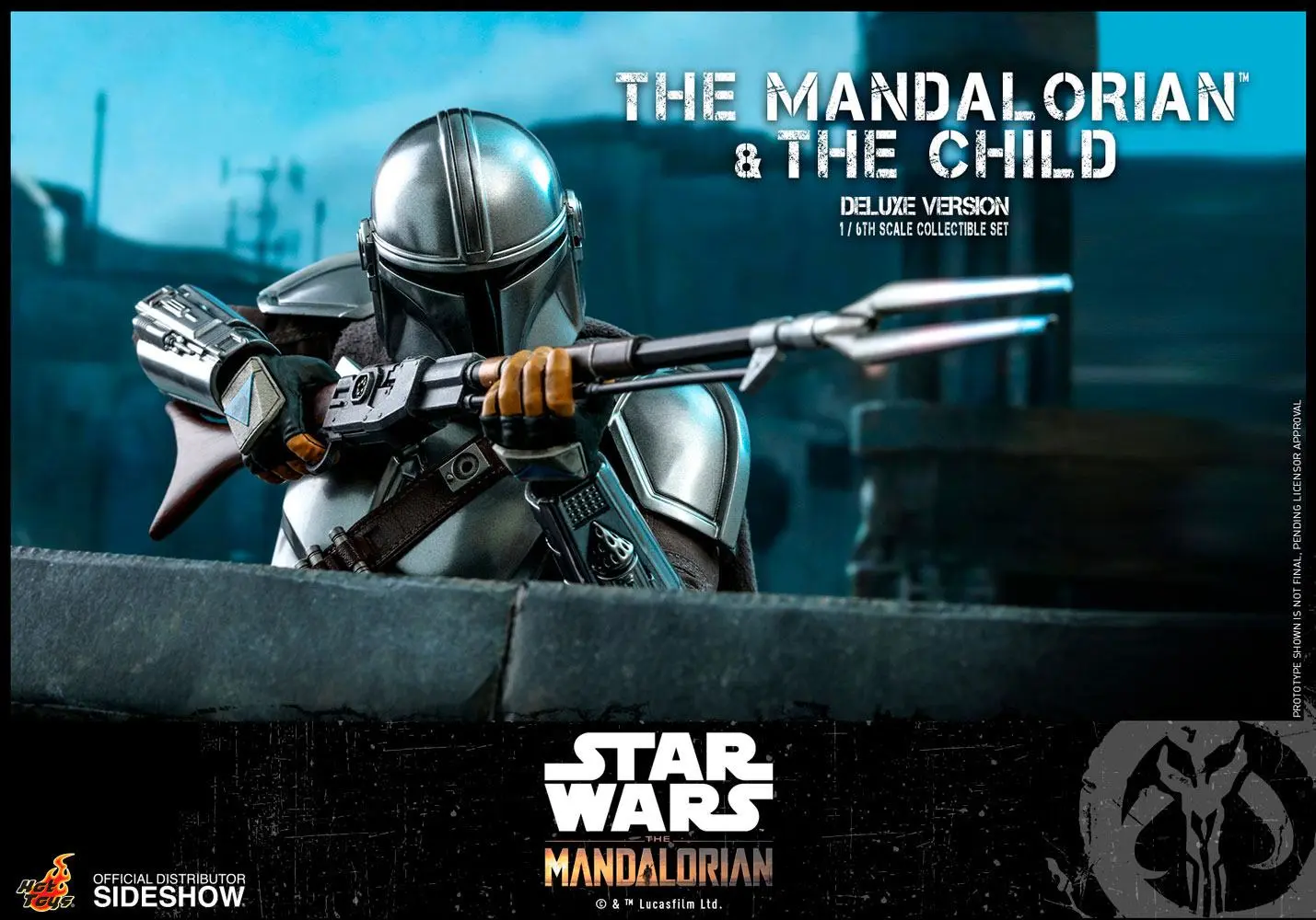 Star Wars The Mandalorian Actionfiguren Doppelpack 1/6 The Mandalorian & The Child Deluxe 30 cm Produktfoto