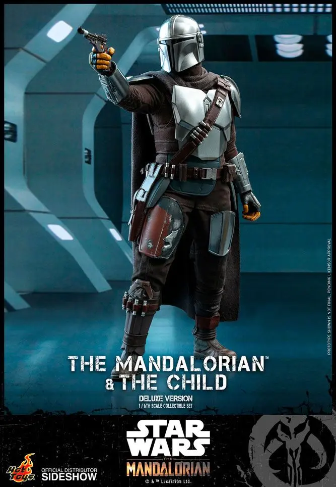 Star Wars The Mandalorian Actionfiguren Doppelpack 1/6 The Mandalorian & The Child Deluxe 30 cm Produktfoto