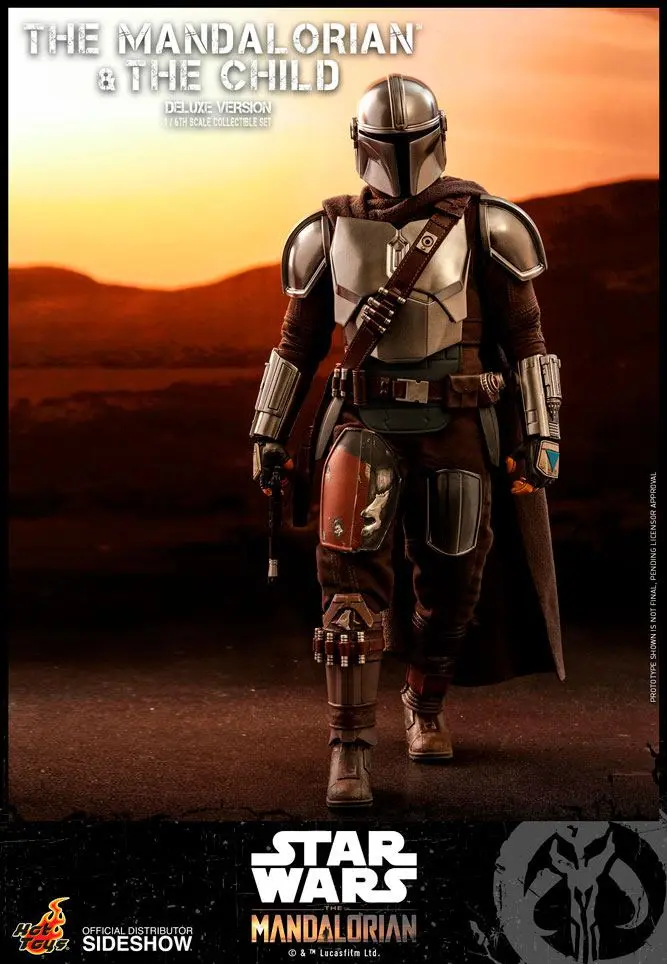 Star Wars The Mandalorian Actionfiguren Doppelpack 1/6 The Mandalorian & The Child Deluxe 30 cm Produktfoto