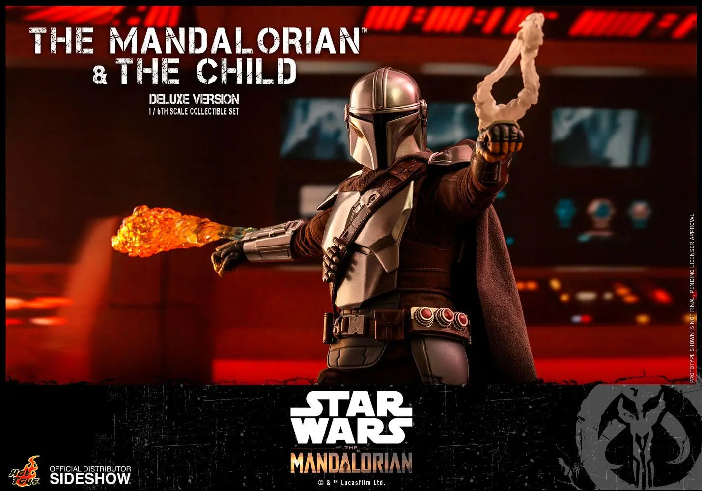 Star Wars The Mandalorian Actionfiguren Doppelpack 1/6 The Mandalorian & The Child Deluxe 30 cm Produktfoto