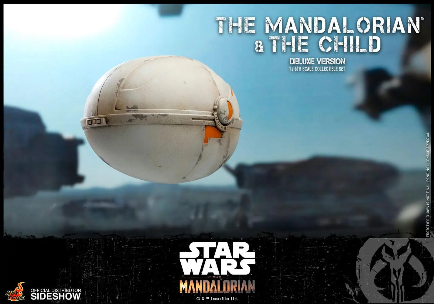 Star Wars The Mandalorian Actionfiguren Doppelpack 1/6 The Mandalorian & The Child Deluxe 30 cm Produktfoto
