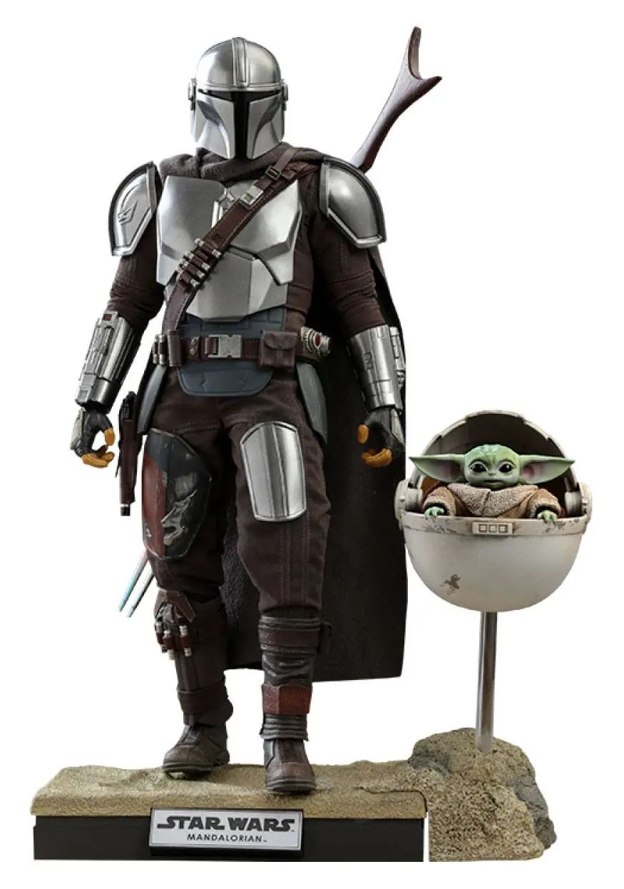 Star Wars The Mandalorian Actionfiguren Doppelpack 1/6 The Mandalorian & The Child Deluxe 30 cm Produktfoto