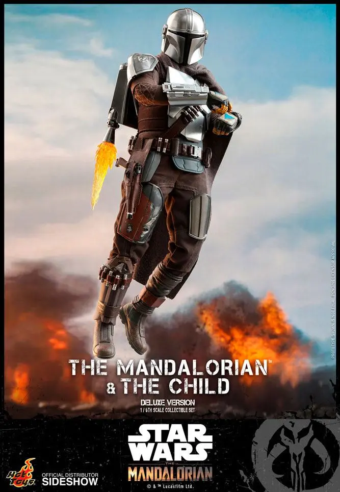 Star Wars The Mandalorian Actionfiguren Doppelpack 1/6 The Mandalorian & The Child Deluxe 30 cm Produktfoto