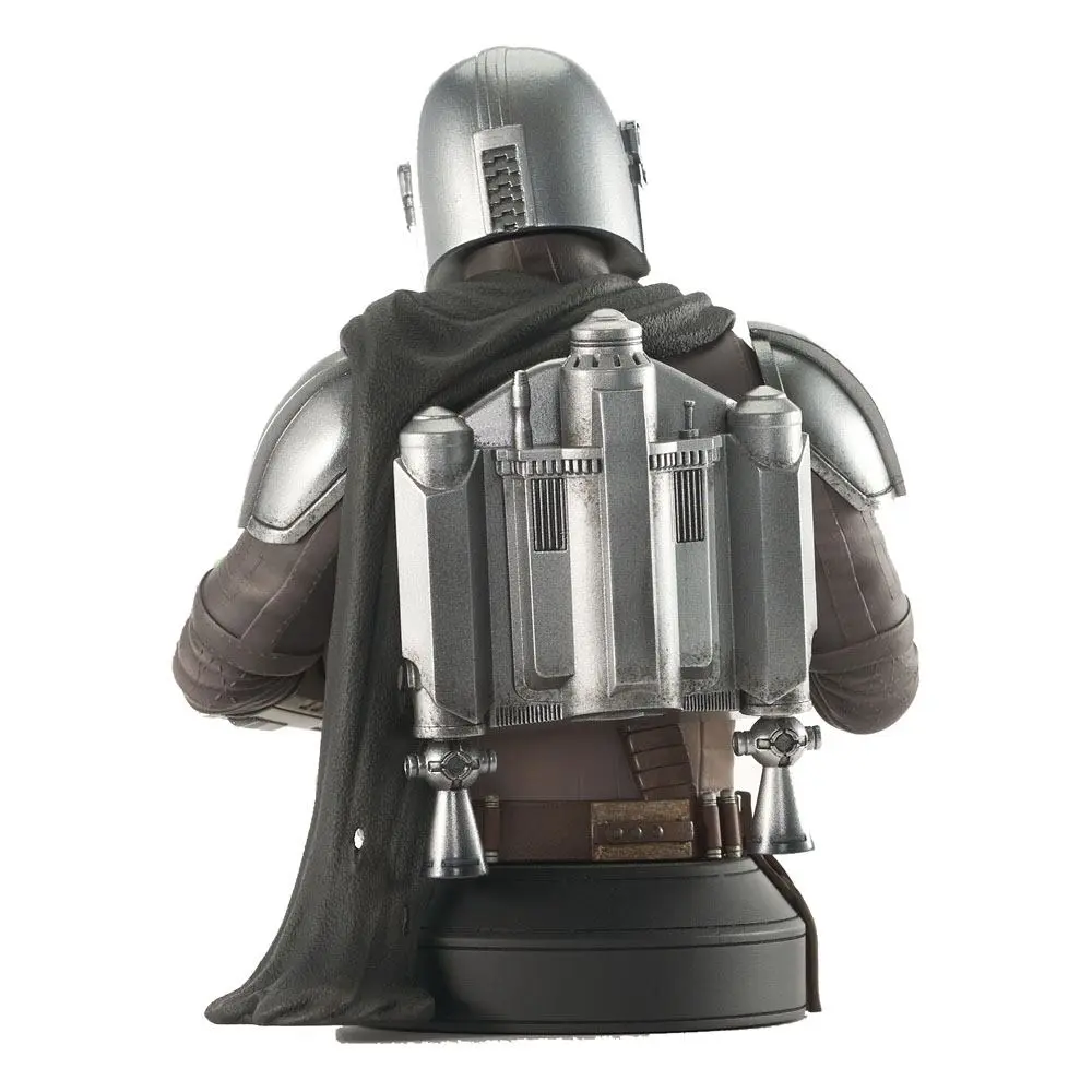 Star Wars: The Mandalorian Büste 1/6 The Mandalorian with Grogu 15 cm Produktfoto
