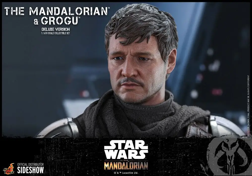 Star Wars The Mandalorian Actionfiguren Doppelpack 1/6 The Mandalorian & Grogu Deluxe Version 30 cm Produktfoto