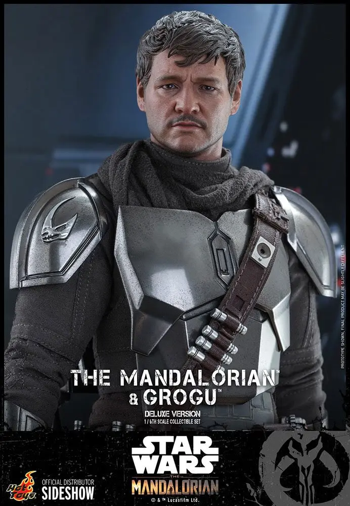 Star Wars The Mandalorian Actionfiguren Doppelpack 1/6 The Mandalorian & Grogu Deluxe Version 30 cm Produktfoto
