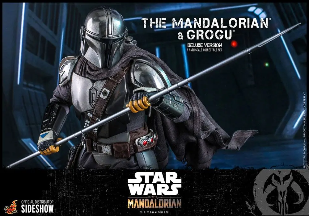 Star Wars The Mandalorian Actionfiguren Doppelpack 1/6 The Mandalorian & Grogu Deluxe Version 30 cm Produktfoto