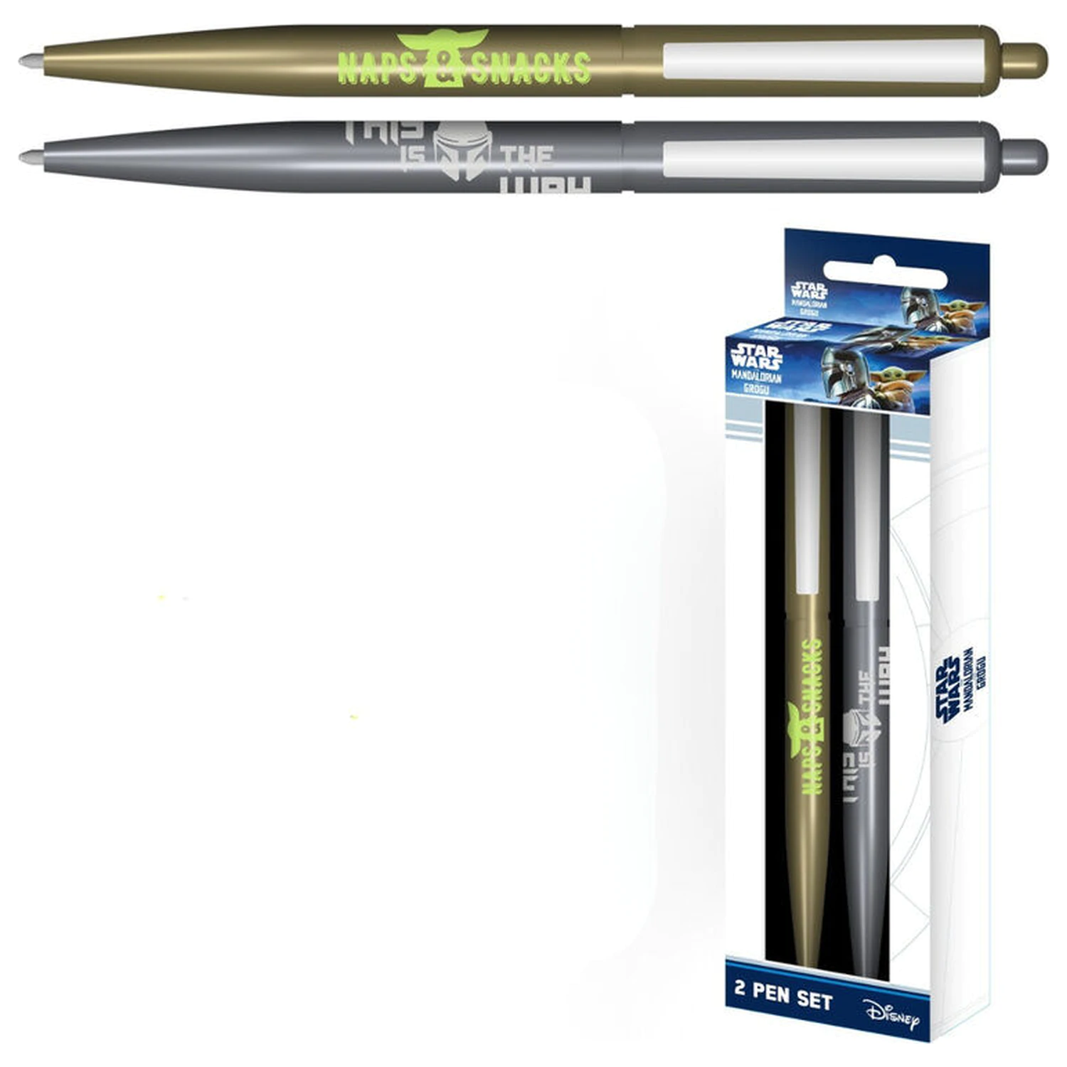 Star Wars The Mandalorian Set 2 Stifte Produktfoto