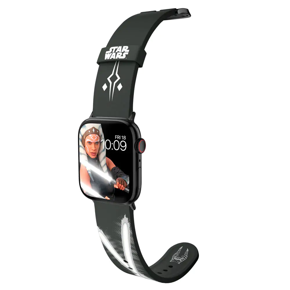 Star Wars The Mandalorian Ahsoka Tano Lightsaber Smartwatch-Armband Produktfoto