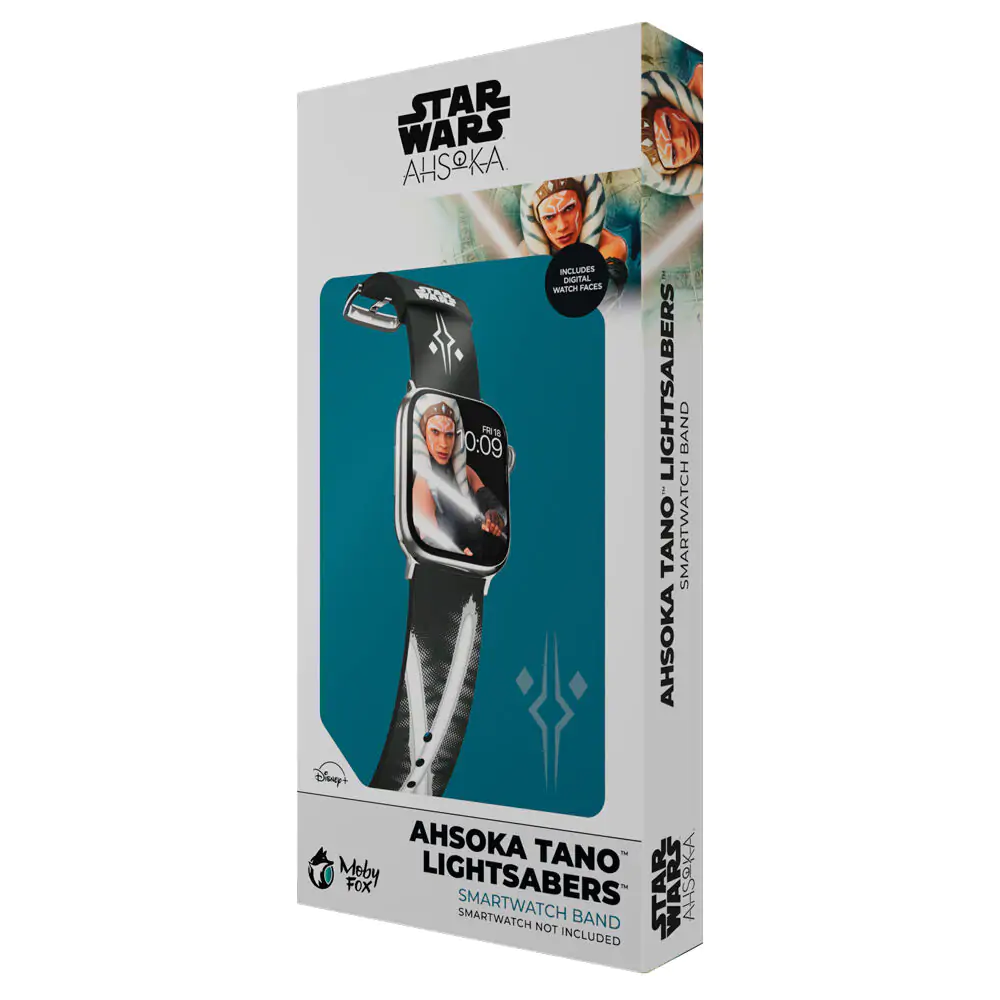 Star Wars The Mandalorian Ahsoka Tano Lightsaber Smartwatch-Armband Produktfoto