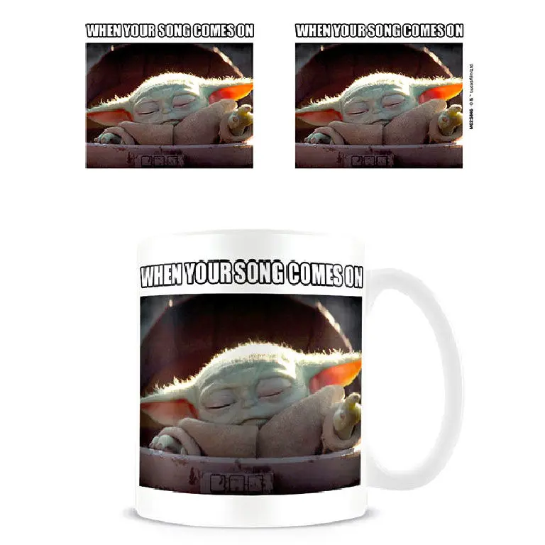 Star Wars The Mandalorian Tasse Wenn Dein Song Läuft Produktfoto