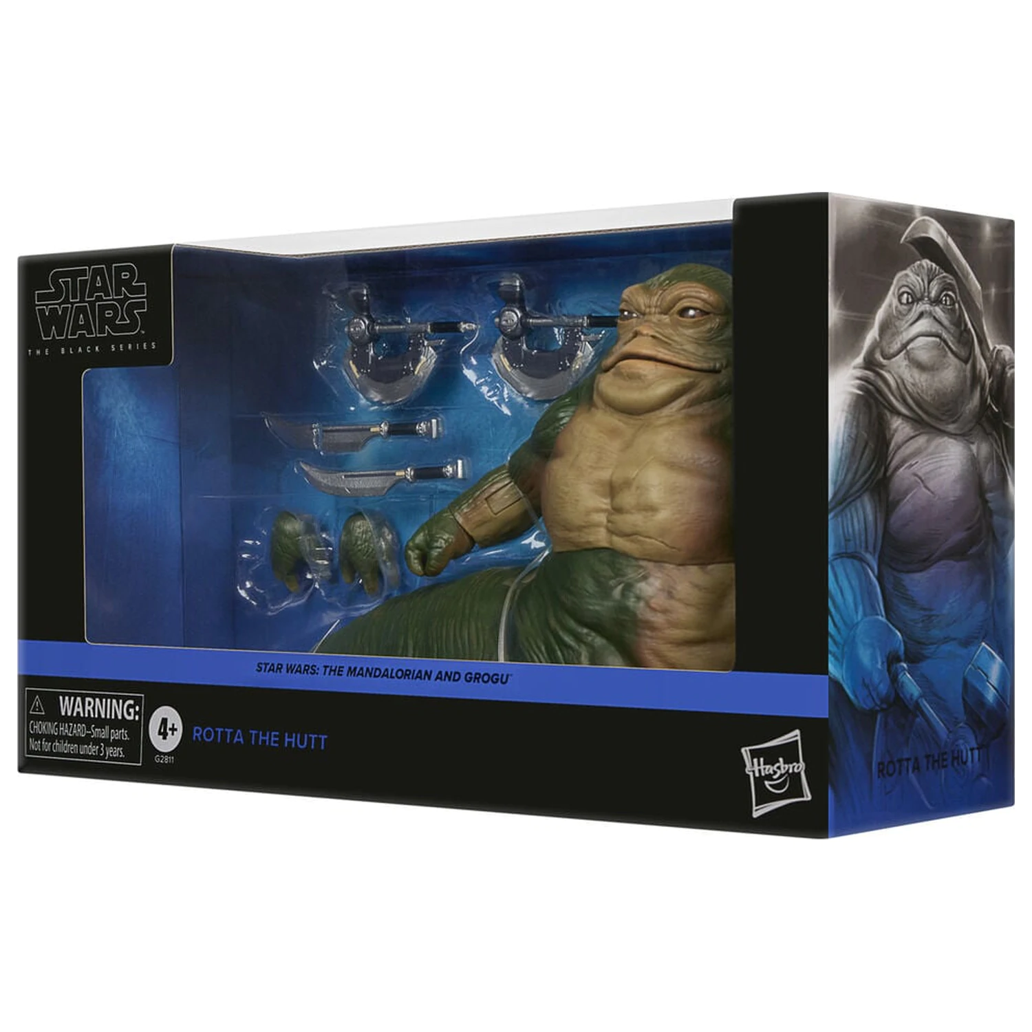 Star Wars The Mandalorian and Grog Rotta The Hutt Figur 16cm Produktfoto
