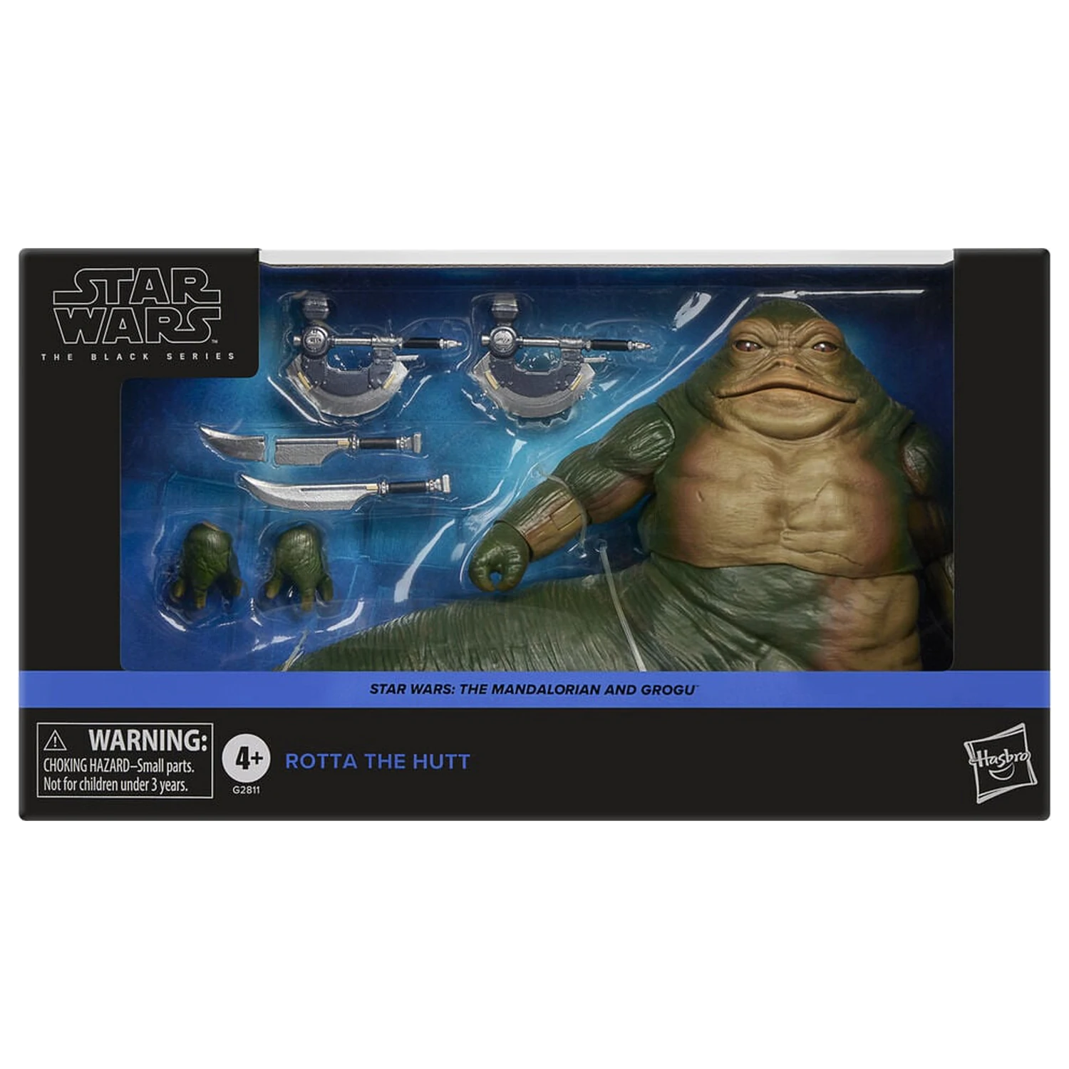 Star Wars The Mandalorian and Grog Rotta The Hutt Figur 16cm Produktfoto