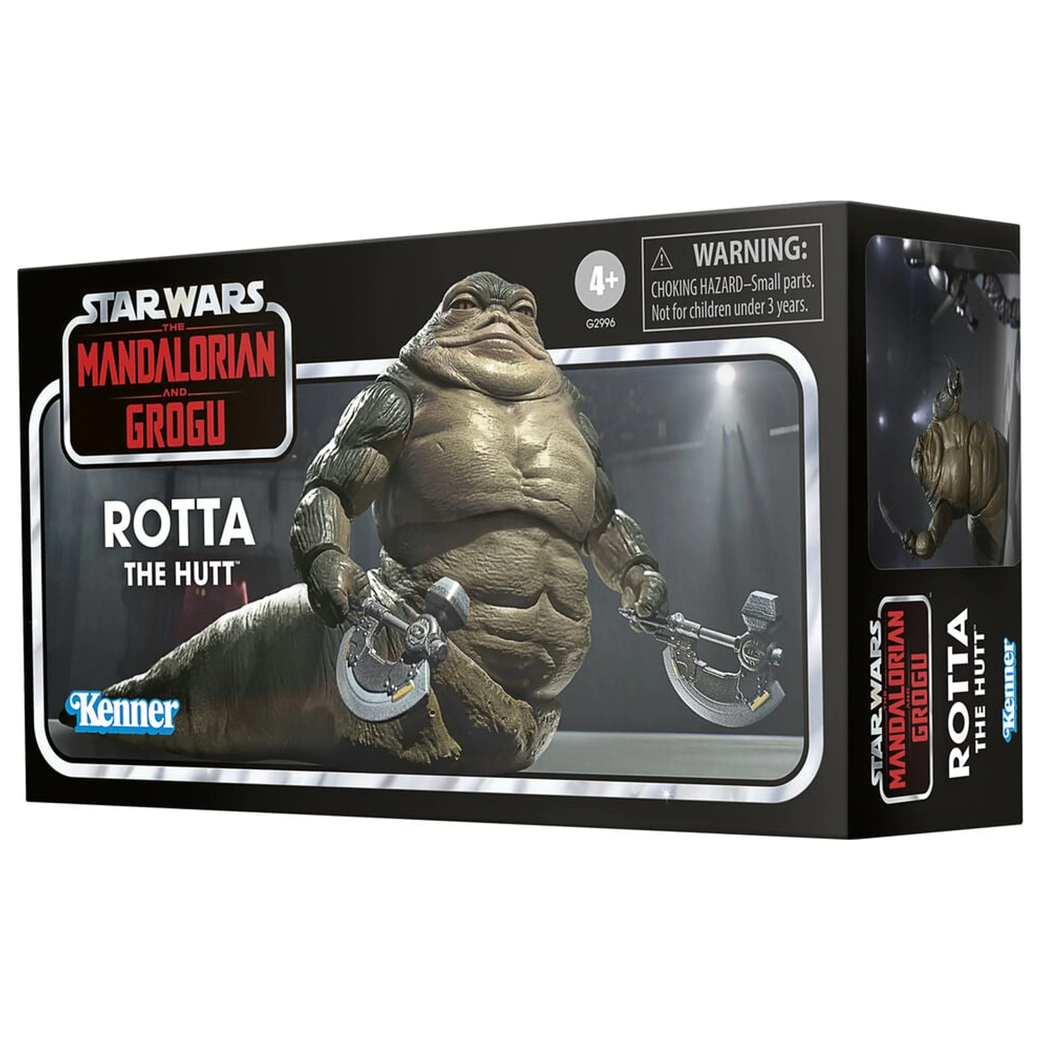 Star Wars The Mandalorian and Grog Rotta The Hutt Figur 9,5cm Produktfoto