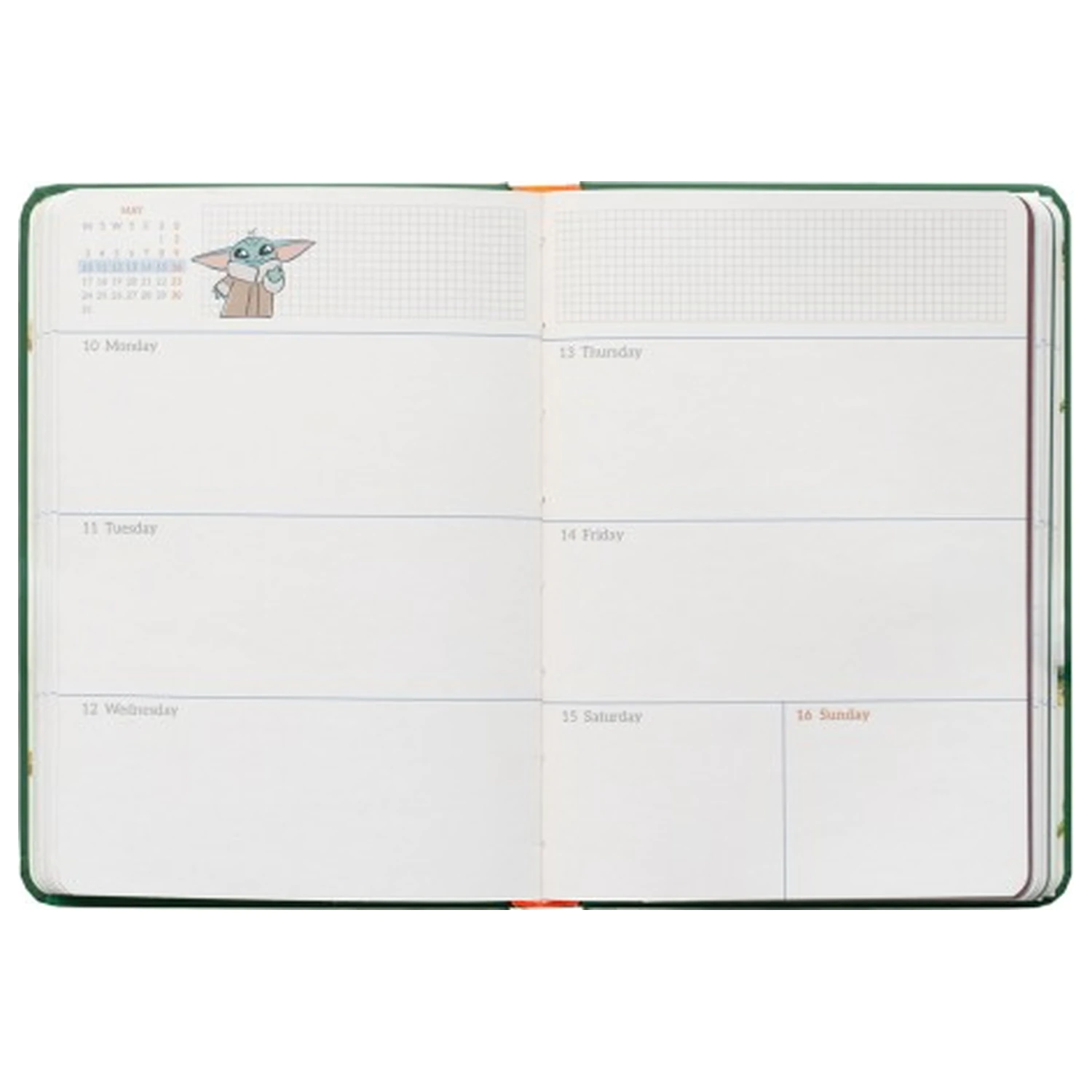 Star Wars: The Mandalorian and Grogu Akademischer Kalender 2026/2027 A6 *Englische Version* Produktfoto