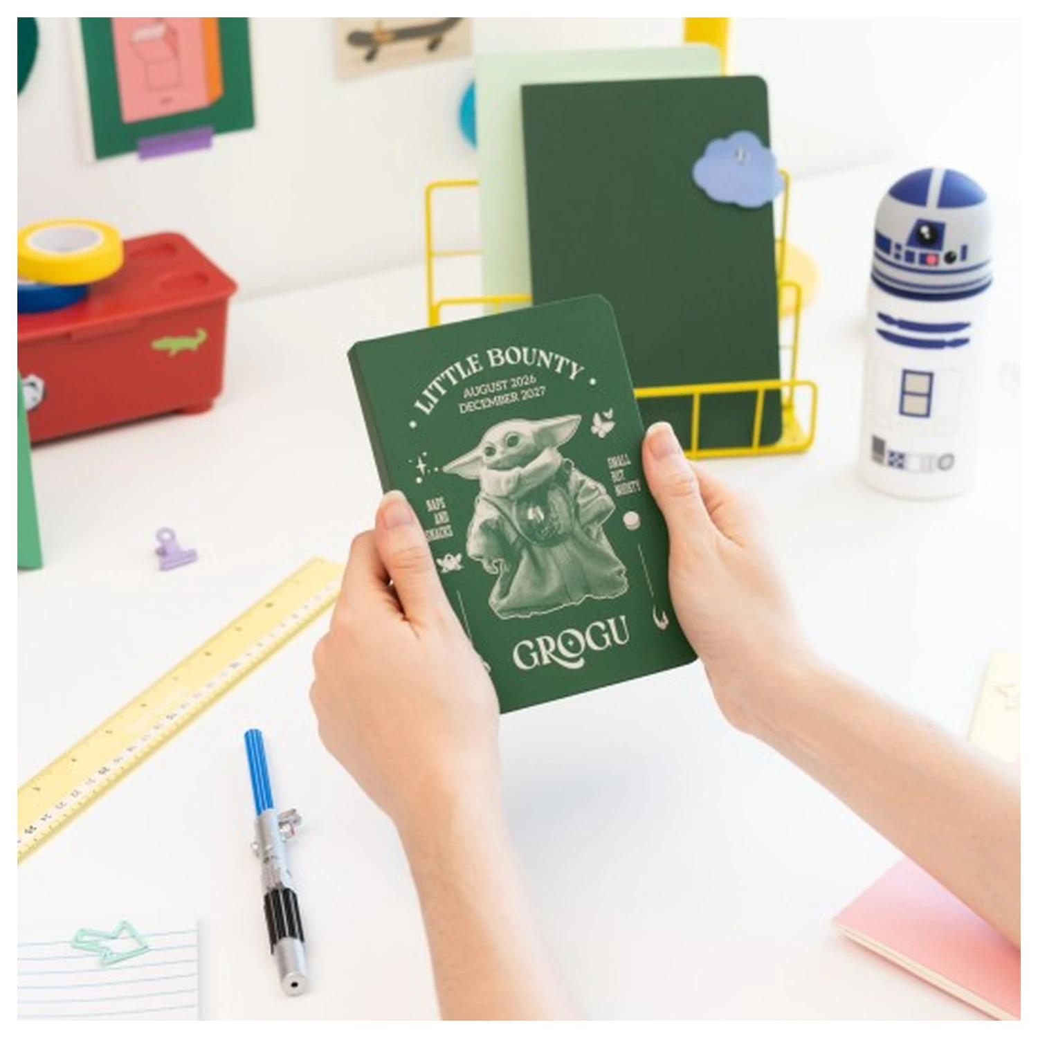 Star Wars: The Mandalorian and Grogu Akademischer Kalender 2026/2027 A6 *Englische Version* Produktfoto