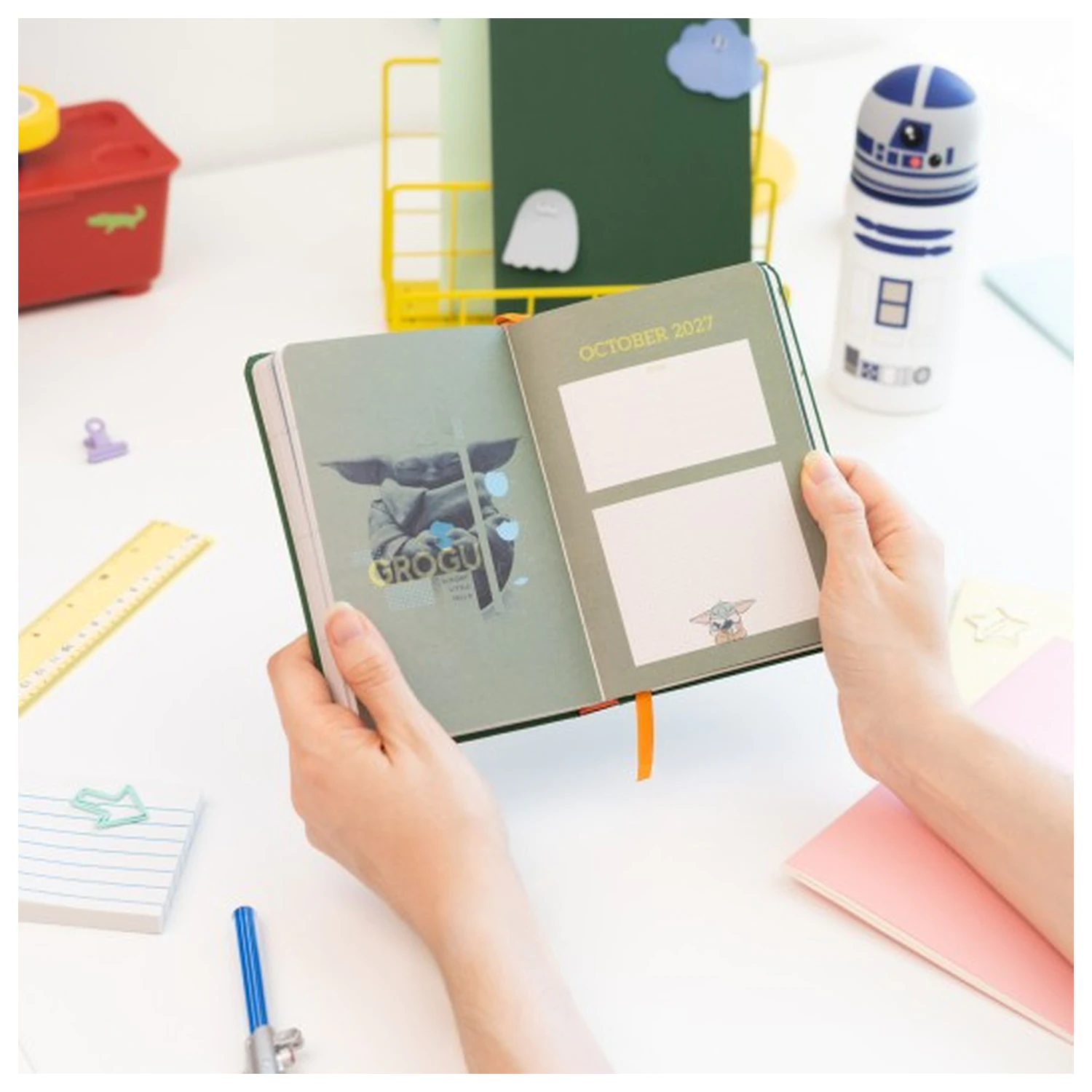 Star Wars: The Mandalorian and Grogu Akademischer Kalender 2026/2027 A6 *Englische Version* Produktfoto