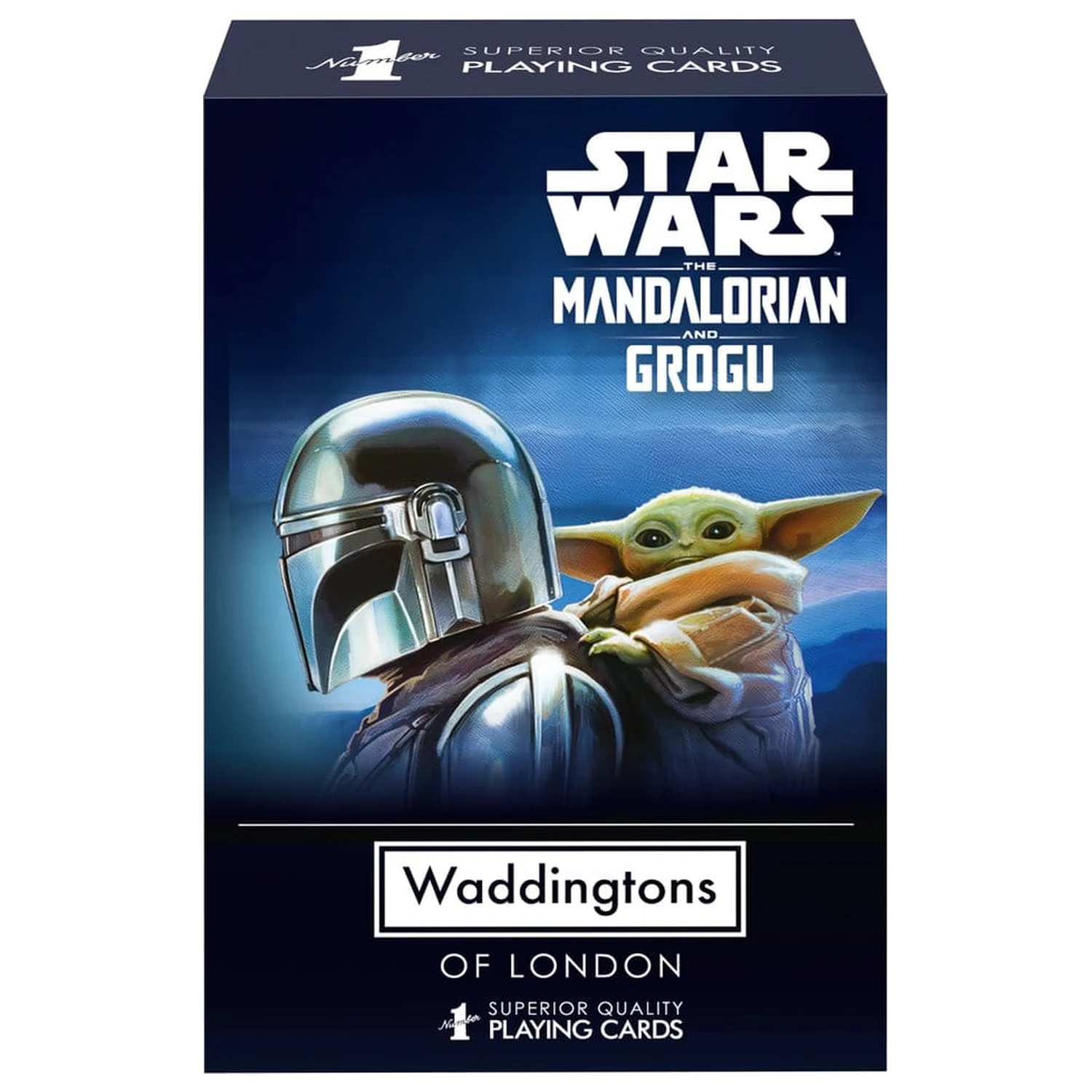 Star Wars Spielkarten The Mandalorian and Grogu *englische Version* Produktfoto
