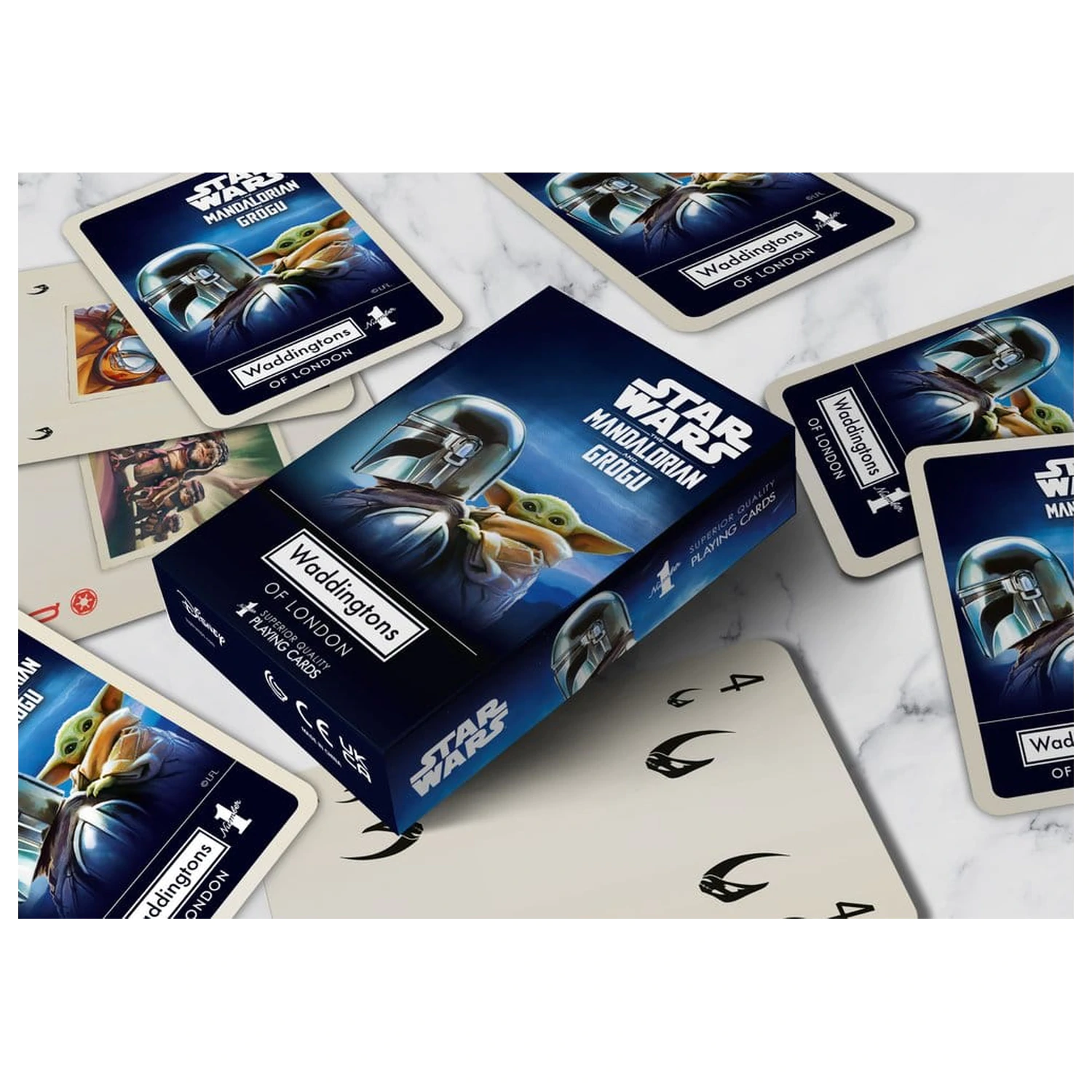 Star Wars Spielkarten The Mandalorian and Grogu *englische Version* Produktfoto