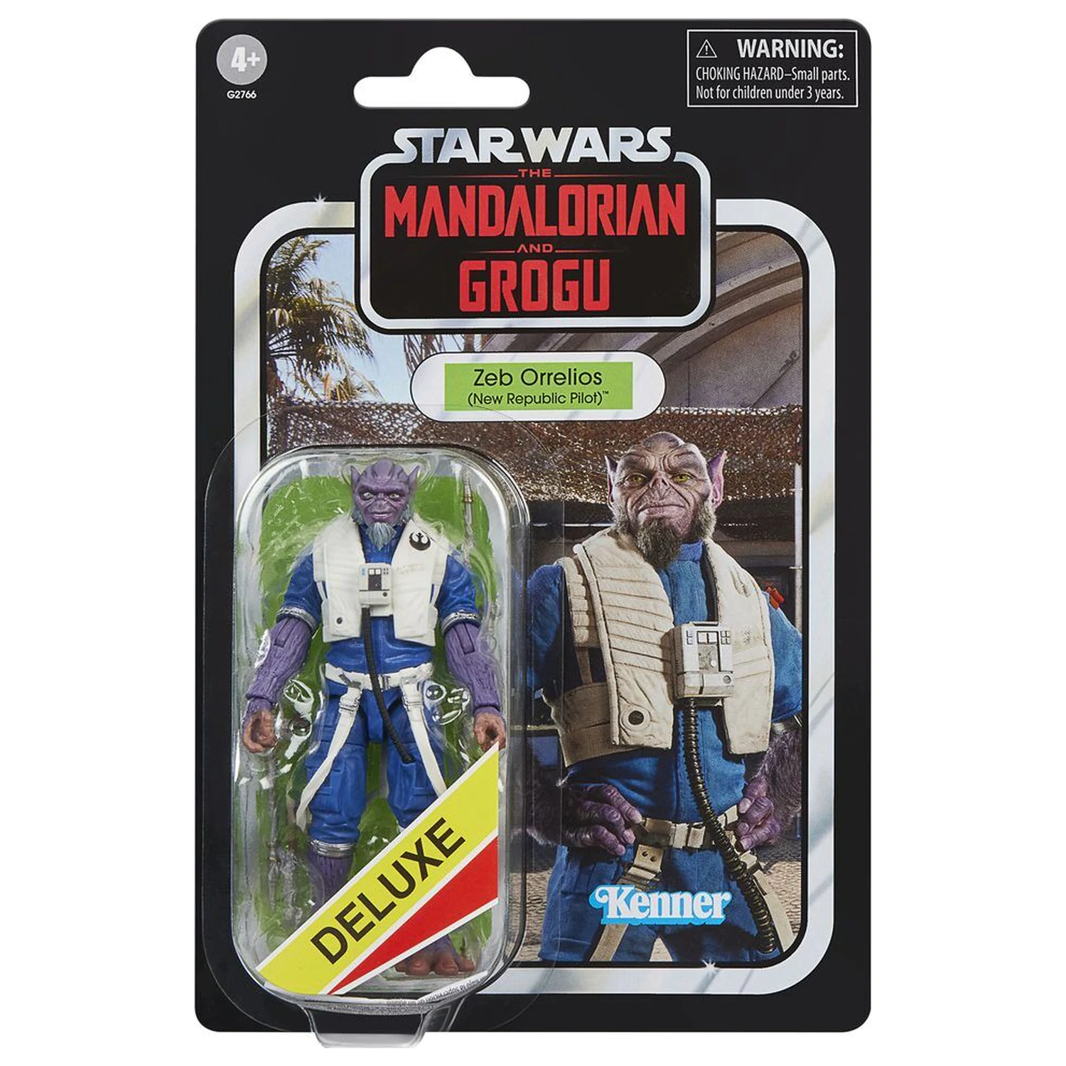 Star Wars The Mandalorian And Grogu Kenner Zeb Orrelios Deluxe Figur 9.5cm Produktfoto
