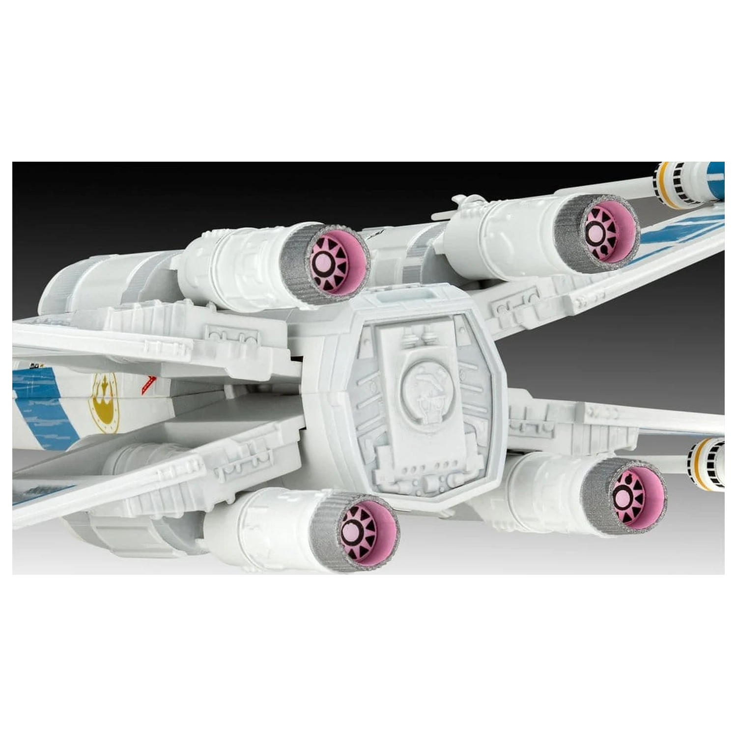 Star Wars The Mandalorian and Grogu Revell Modellbausatz 1/57 New Republic X-Wing Fighter 22 cm Produktfoto