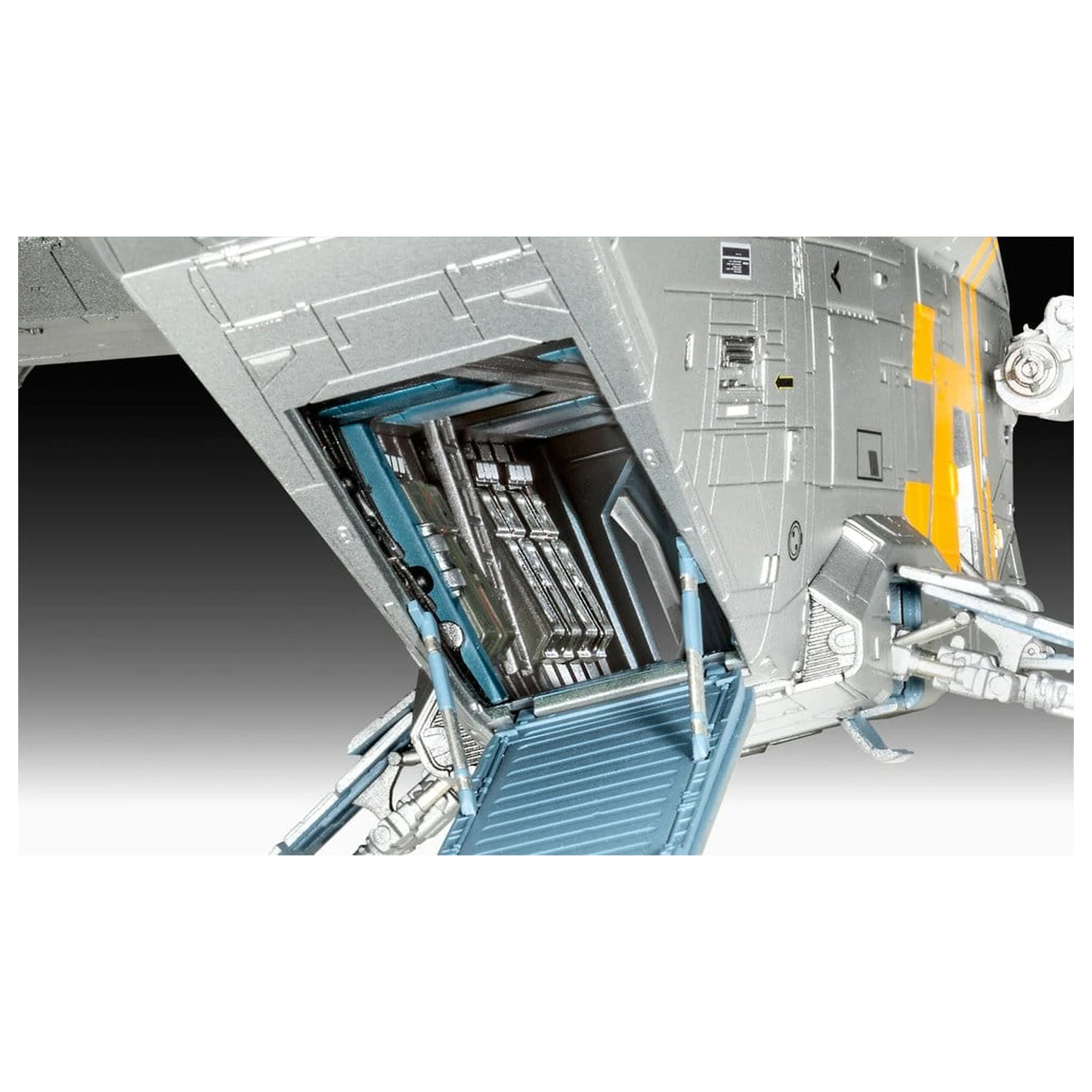 Star Wars The Mandalorian and Grogu Revell Modellbausatz 1/72 Razor Crest 34 cm Produktfoto