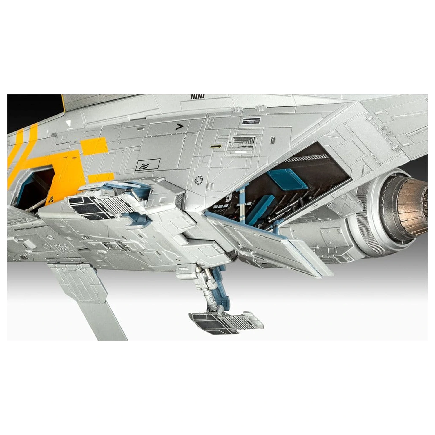 Star Wars The Mandalorian and Grogu Revell Modellbausatz 1/72 Razor Crest 34 cm Produktfoto