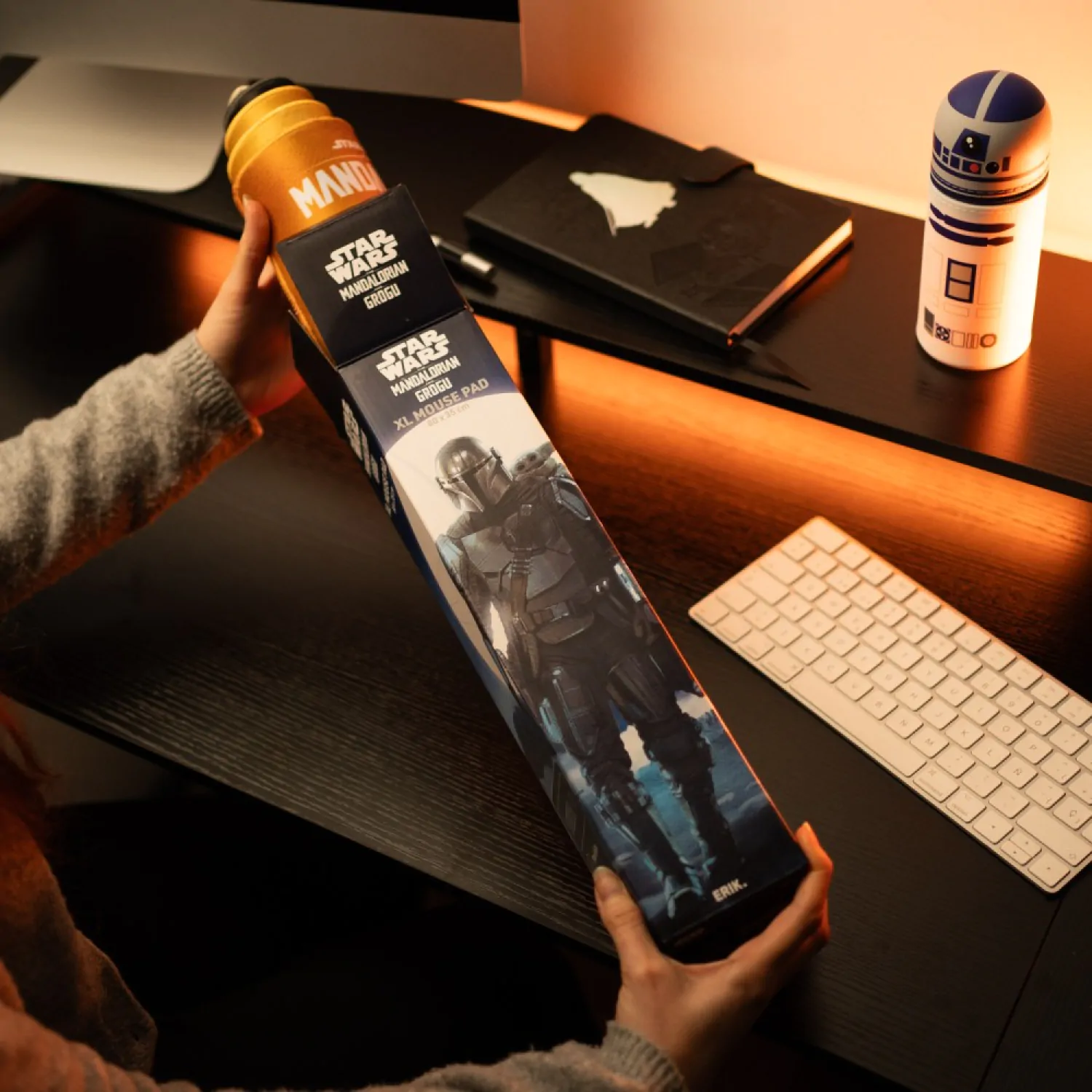 Star Wars: The Mandalorian and Grogu XL Mauspad 80 x 35 cm Produktfoto