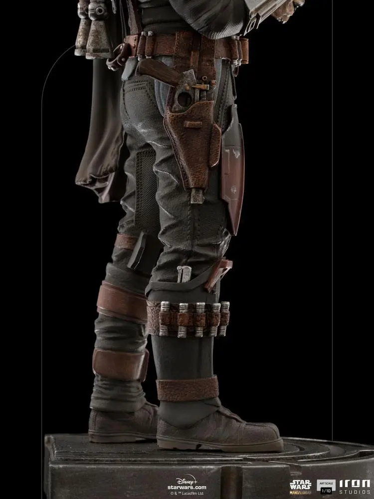 Star Wars The Mandalorian Art Scale Statue 1/10 Mandalorian & Grogu 22 cm Produktfoto