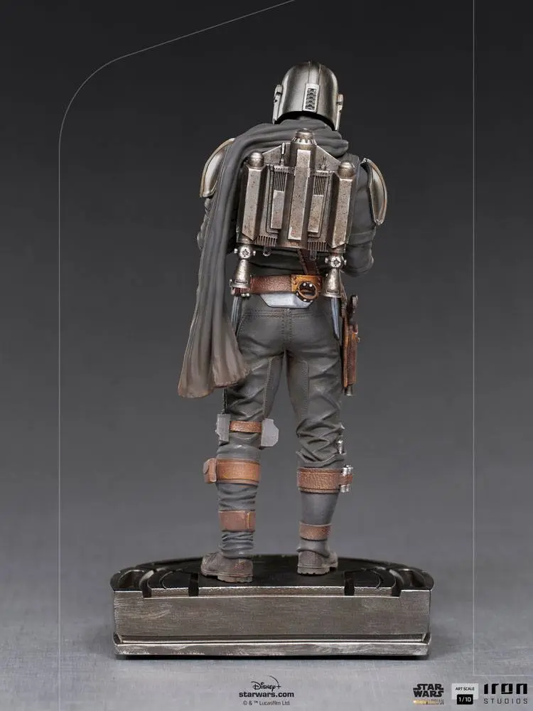 Star Wars The Mandalorian Art Scale Statue 1/10 Mandalorian & Grogu 22 cm Produktfoto