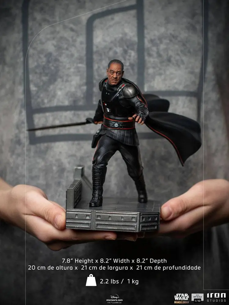 Star Wars The Mandalorian BDS Art Scale Statue 1/10 Moff Gideon 20 cm Produktfoto