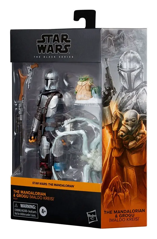 Star Wars The Mandalorian Black Series Actionfiguren 2022 Mandalorian & Grogu (Maldo Kreis) 15 cm Produktfoto