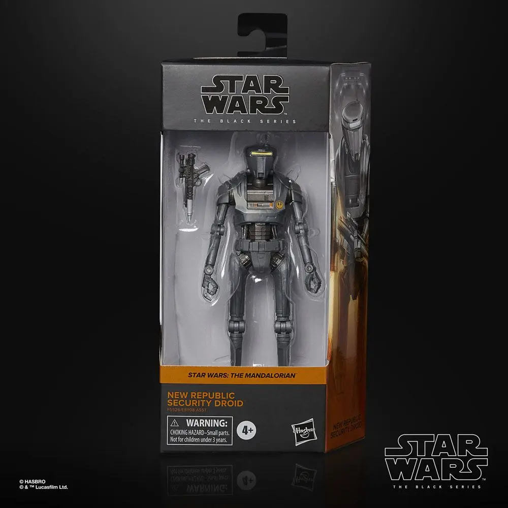 Star Wars: The Mandalorian Black Series Actionfigur 2022 New Republic Security Droid 15 cm termékfotó