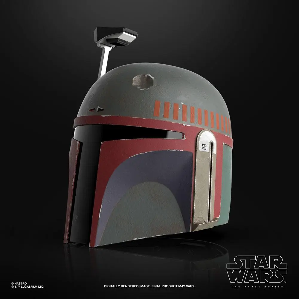 Star Wars The Mandalorian Black Series Elektronischer Helm Boba Fett (Re-Armored) Produktfoto