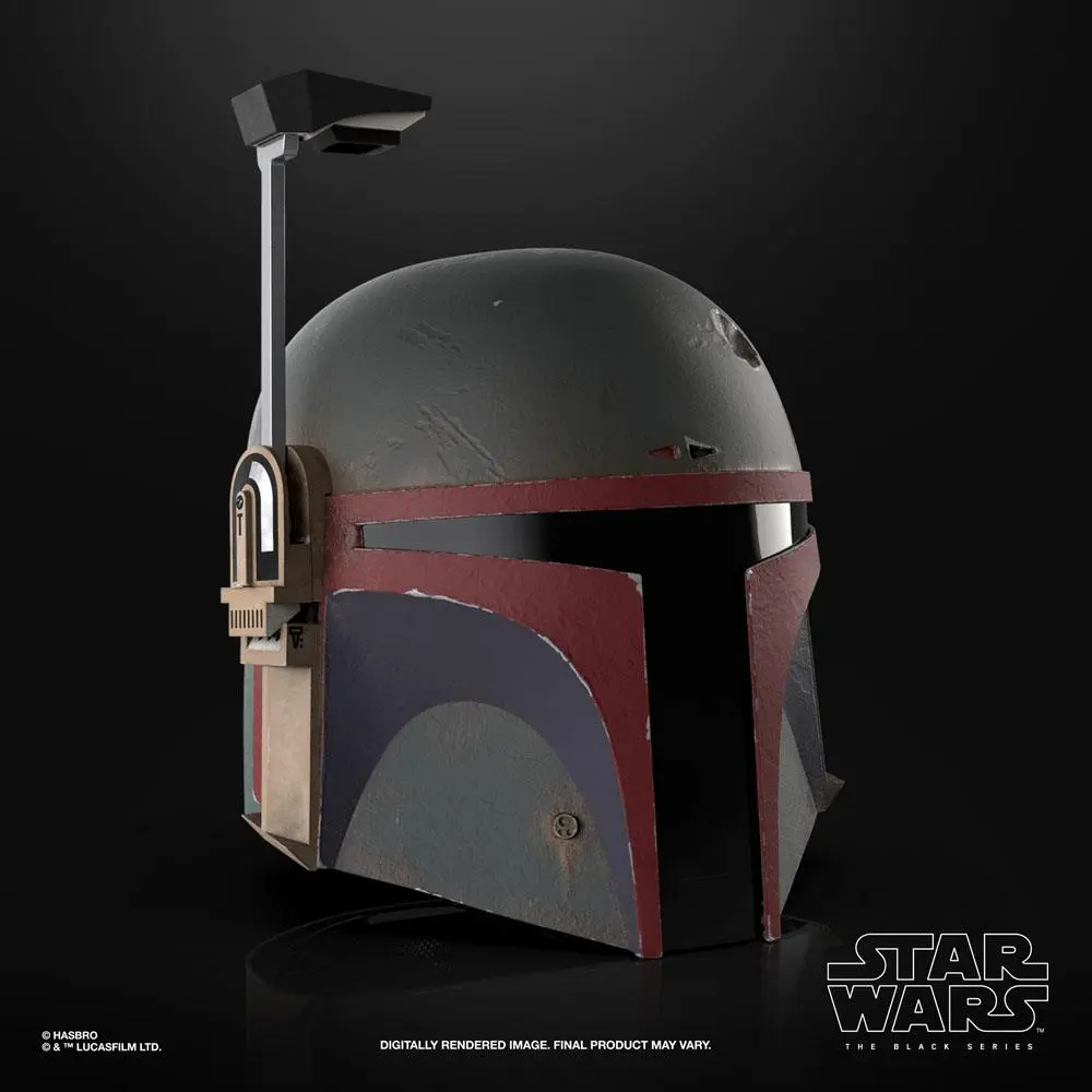 Star Wars The Mandalorian Black Series Elektronischer Helm Boba Fett (Re-Armored) Produktfoto