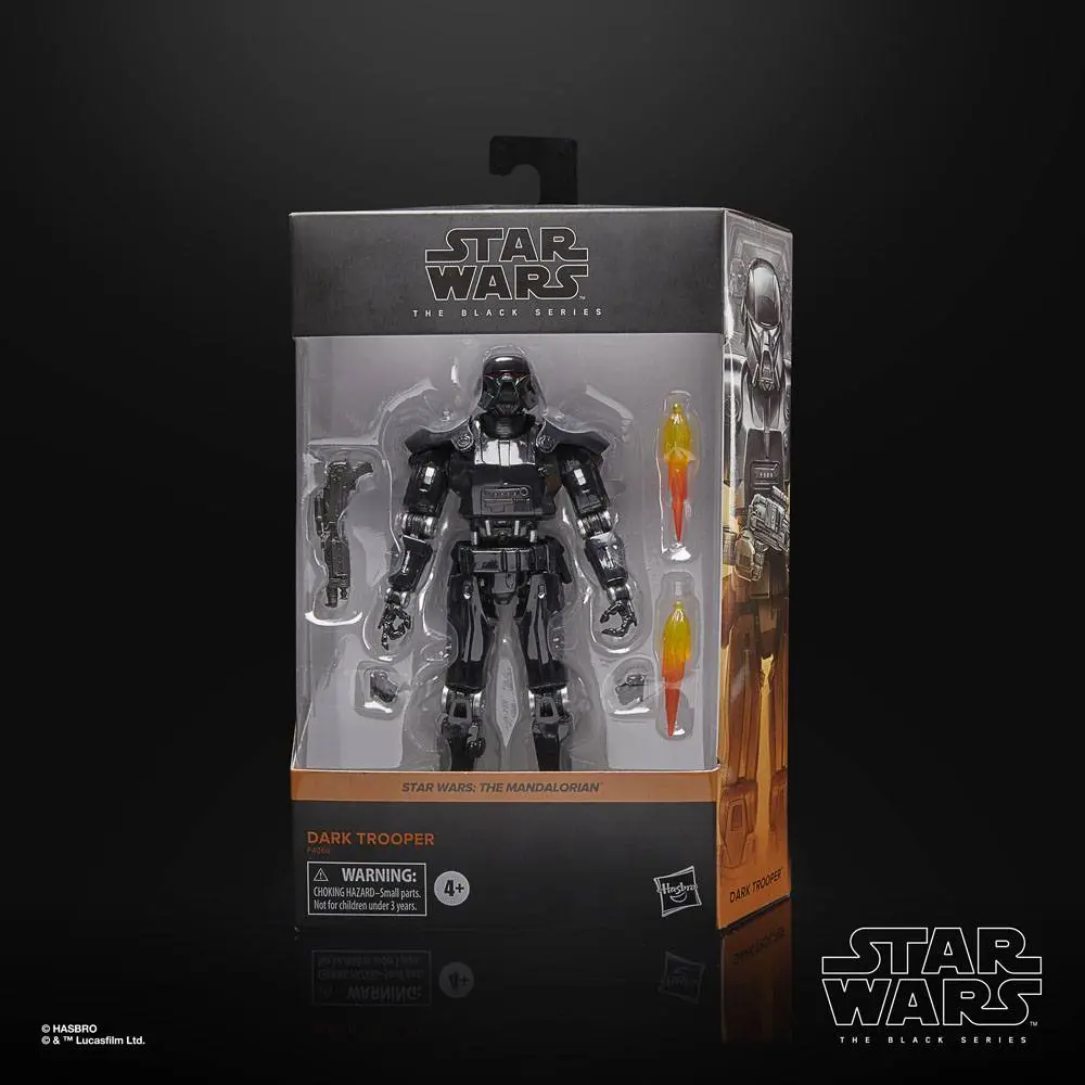 Star Wars: The Mandalorian Black Series Deluxe Actionfigur 2022 Dark Trooper 15 cm Produktfoto