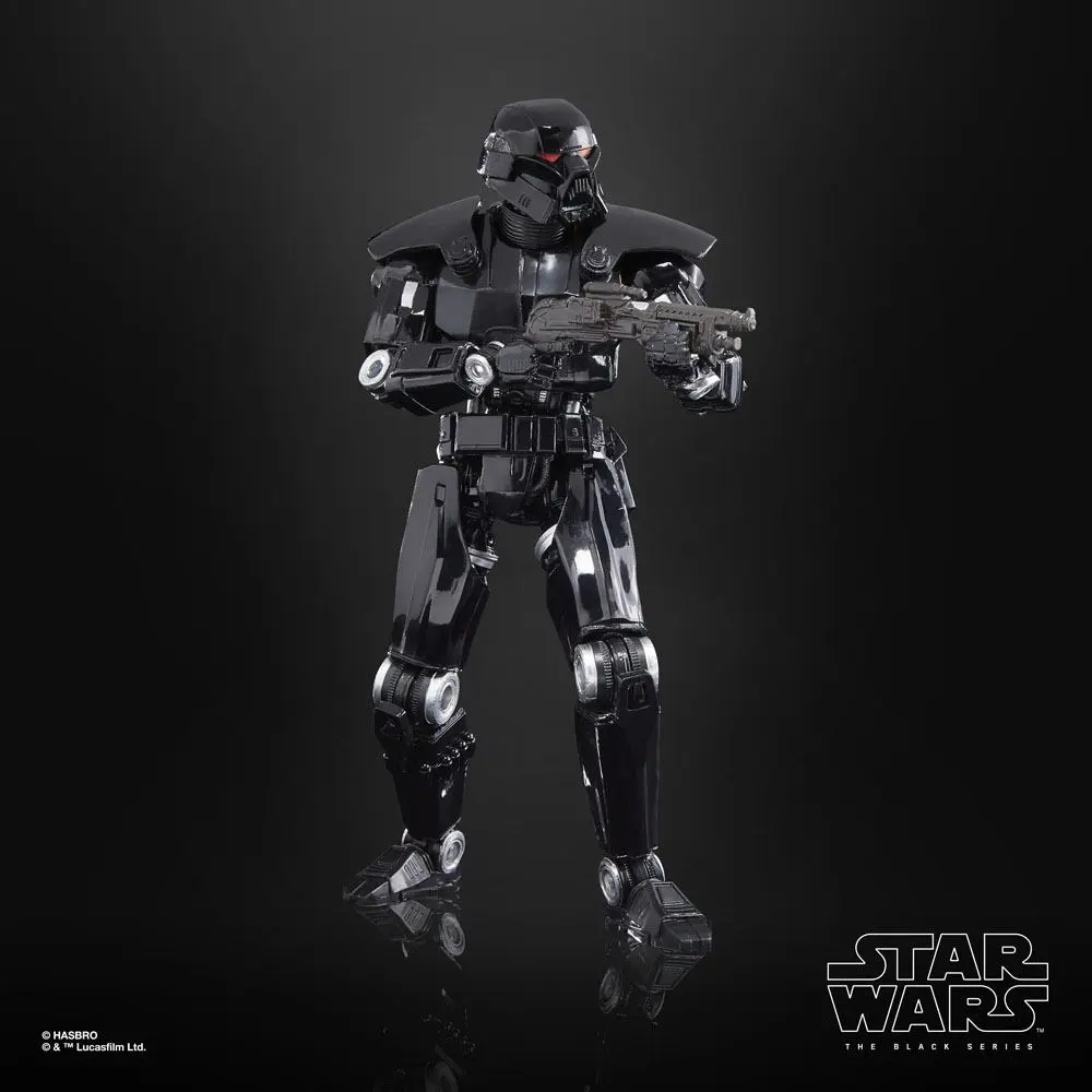 Star Wars: The Mandalorian Black Series Deluxe Actionfigur 2022 Dark Trooper 15 cm Produktfoto