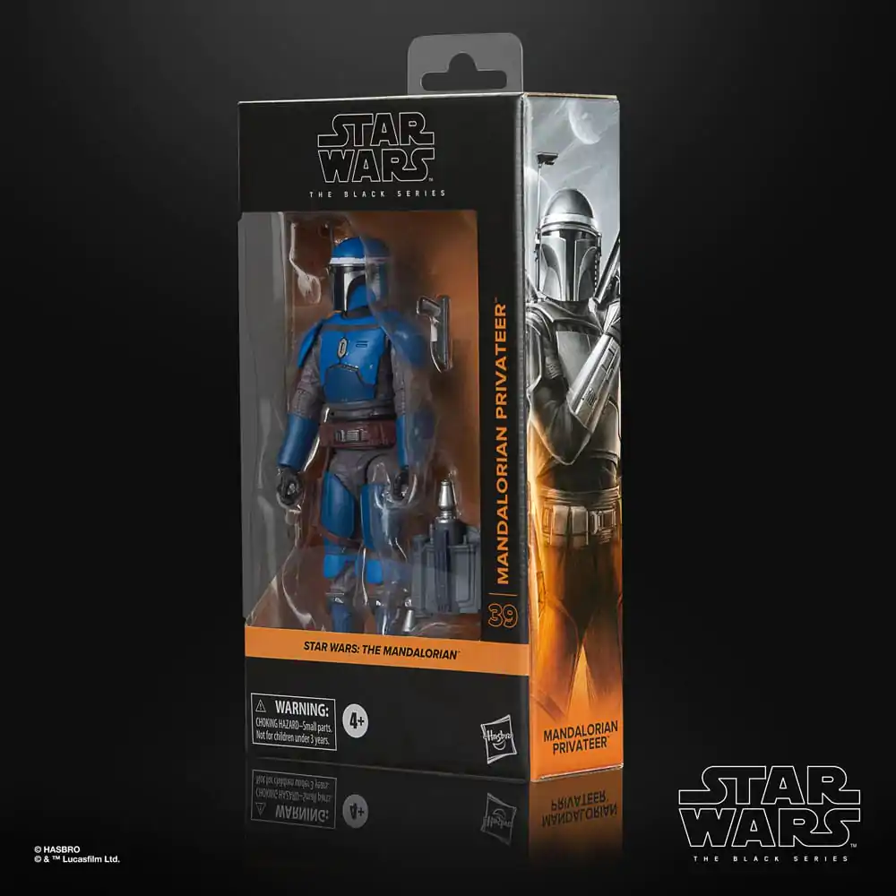 Star Wars: The Mandalorian Black Series Actionfigur Mandalorian Privateer 15 cm Produktfoto