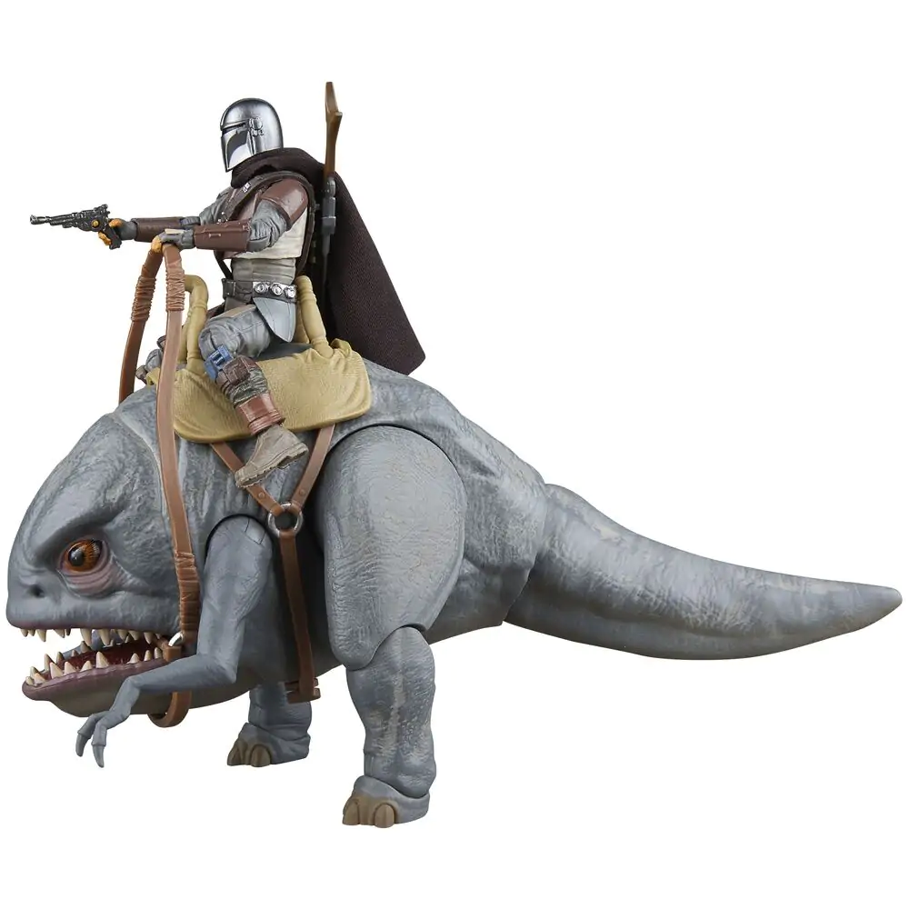Star Wars The Mandalorian - Blurrg &amp; Mandalorian 2-er Figurn set 9,5cm Produktfoto