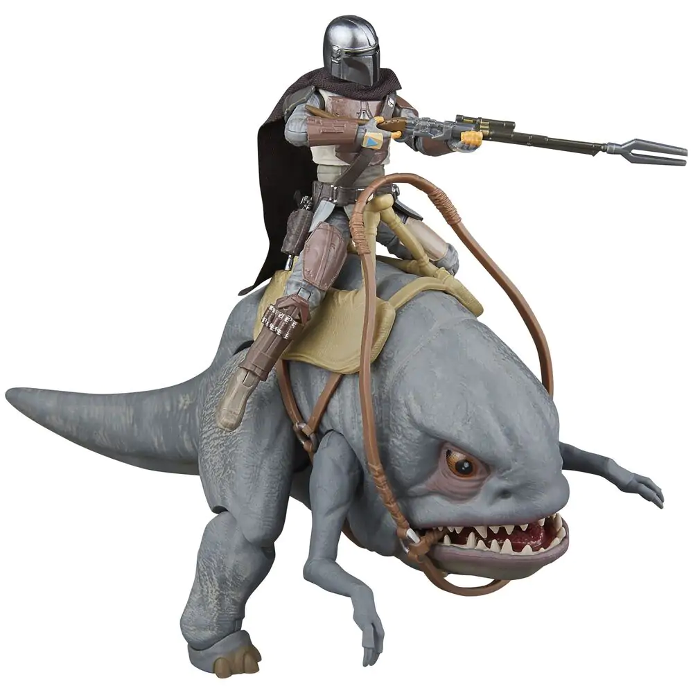 Star Wars The Mandalorian - Blurrg &amp; Mandalorian 2-er Figurn set 9,5cm Produktfoto