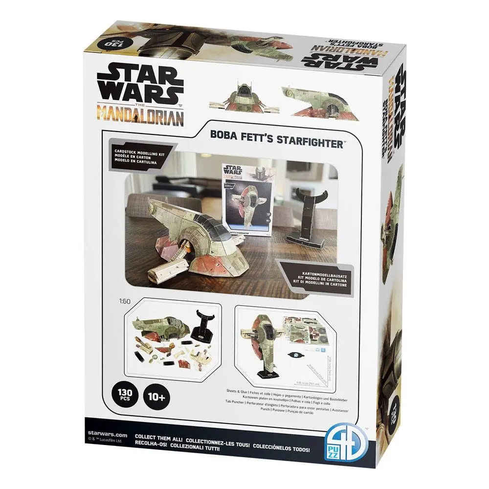 Star Wars: The Mandalorian 3D Puzzle Boba Fett´s Starfighter Produktfoto
