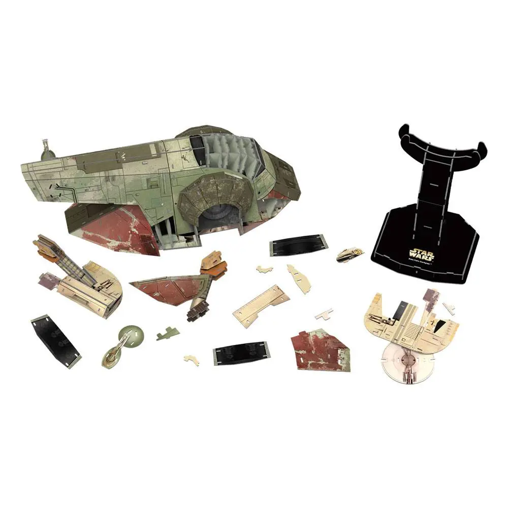 Star Wars: The Mandalorian 3D Puzzle Boba Fett´s Starfighter Produktfoto
