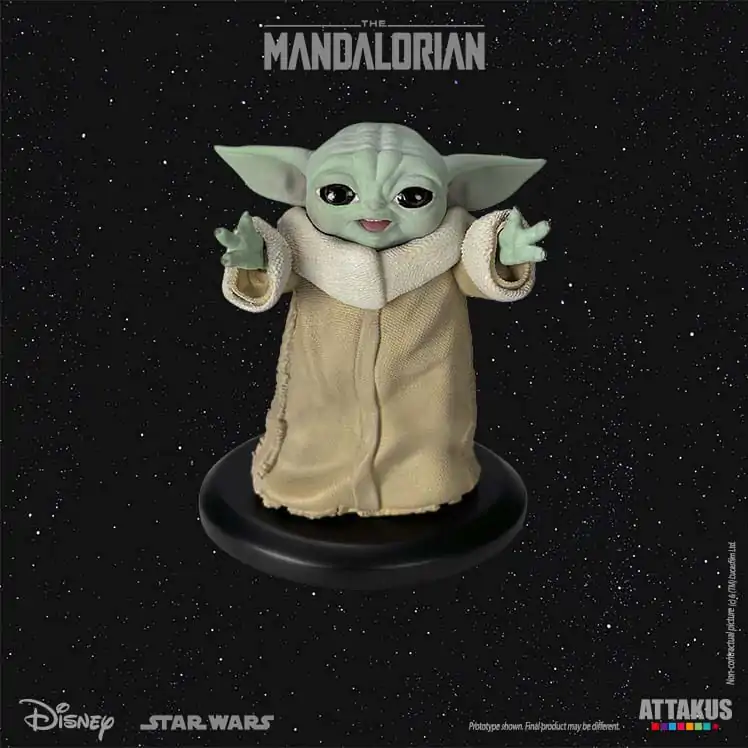 Star Wars: The Mandalorian Classic Collection Statue 1/5 Grogu Happy 10 cm Produktfoto