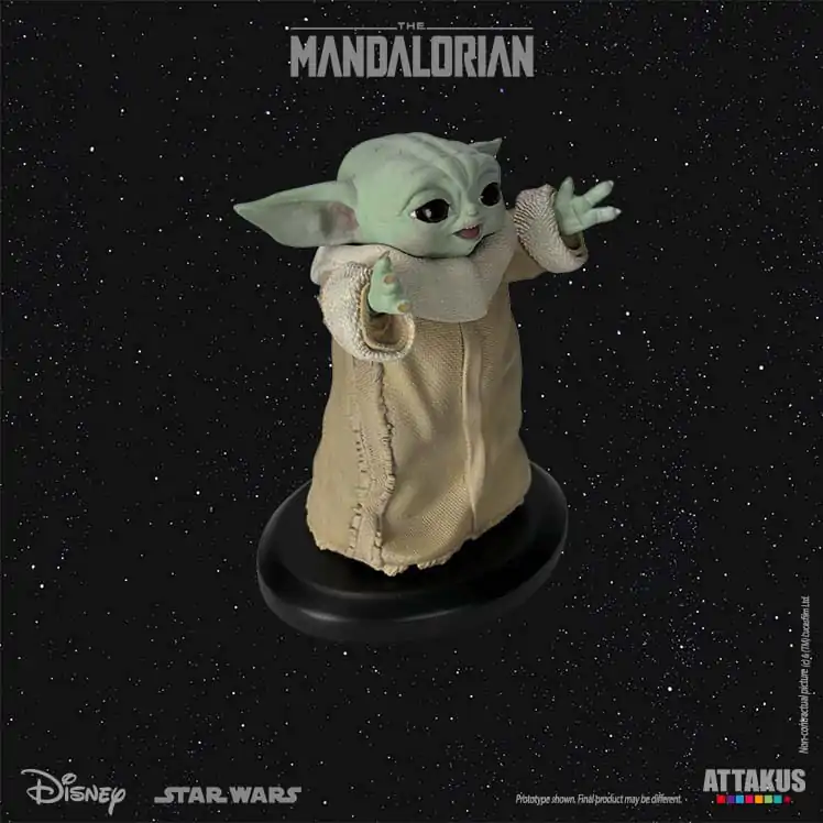 Star Wars: The Mandalorian Classic Collection Statue 1/5 Grogu Happy 10 cm Produktfoto