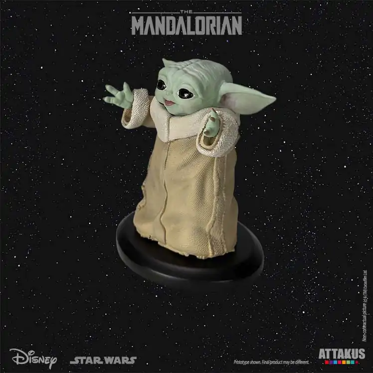 Star Wars: The Mandalorian Classic Collection Statue 1/5 Grogu Happy 10 cm Produktfoto