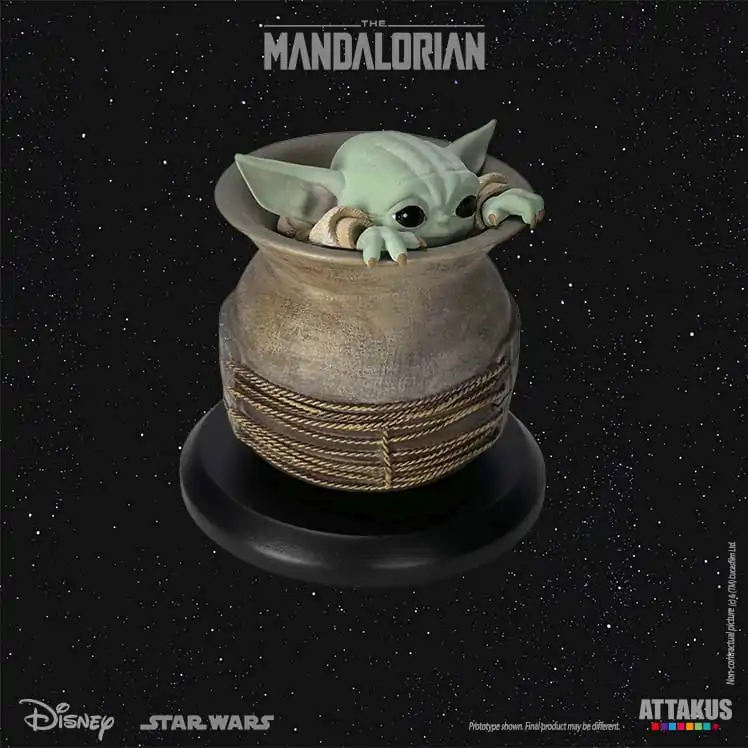 Star Wars: The Mandalorian Classic Collection Statue 1/5 Grogu in the Jar 9 cm Produktfoto